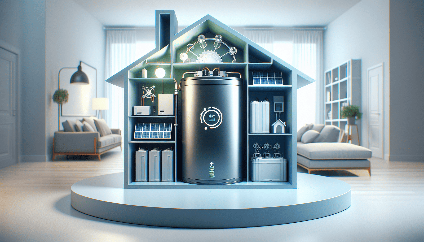 Home energy storage battery system